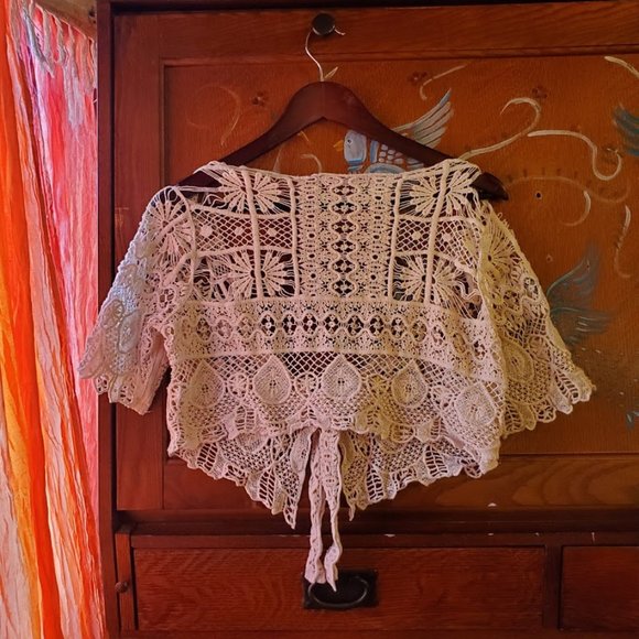 Origami, Crochet Cover Up, M - Picture 2 of 4